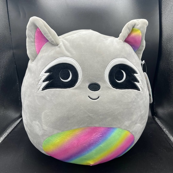 Squishmallows Other - Max The Raccoon 14 Inch Squishmallow Plush NWT